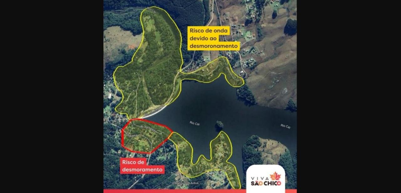 RS: Prefeitura De São Francisco De Paula Pede Que Moradores Evacuem Entorno De Barragem Por Risco De Deslizamento