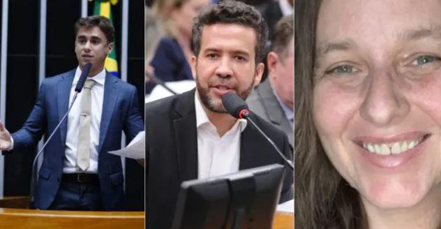 Nikolas Ferreira protocola pedido de investigação contra Janones e influenciadora de esquerda
