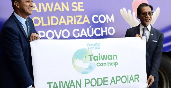 Taiwan doa R$ 1 milhão às vítimas das enchentes do RS