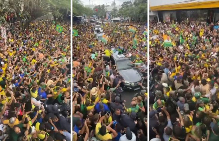 Bolsonaro em Pernambuco: MP Eleitoral solicita impedimento de novos atos, que tem reunido multidão