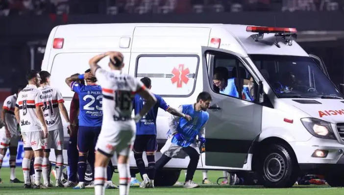 Juan Izquierdo, jogador que passou mal no Morumbi, tem 'quadro neurológico crítico'