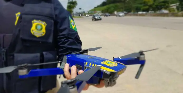 PRF adota uso de drones para aplicar multas em rodovias federais