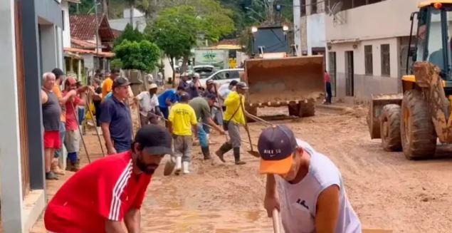 Chuvas intensas já atingem quase 100 cidades de Minas Gerais