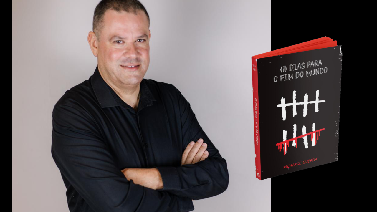 Richarde Guerra lança o livro “10 Dias para o Fim do Mundo” na FEFICC 2025