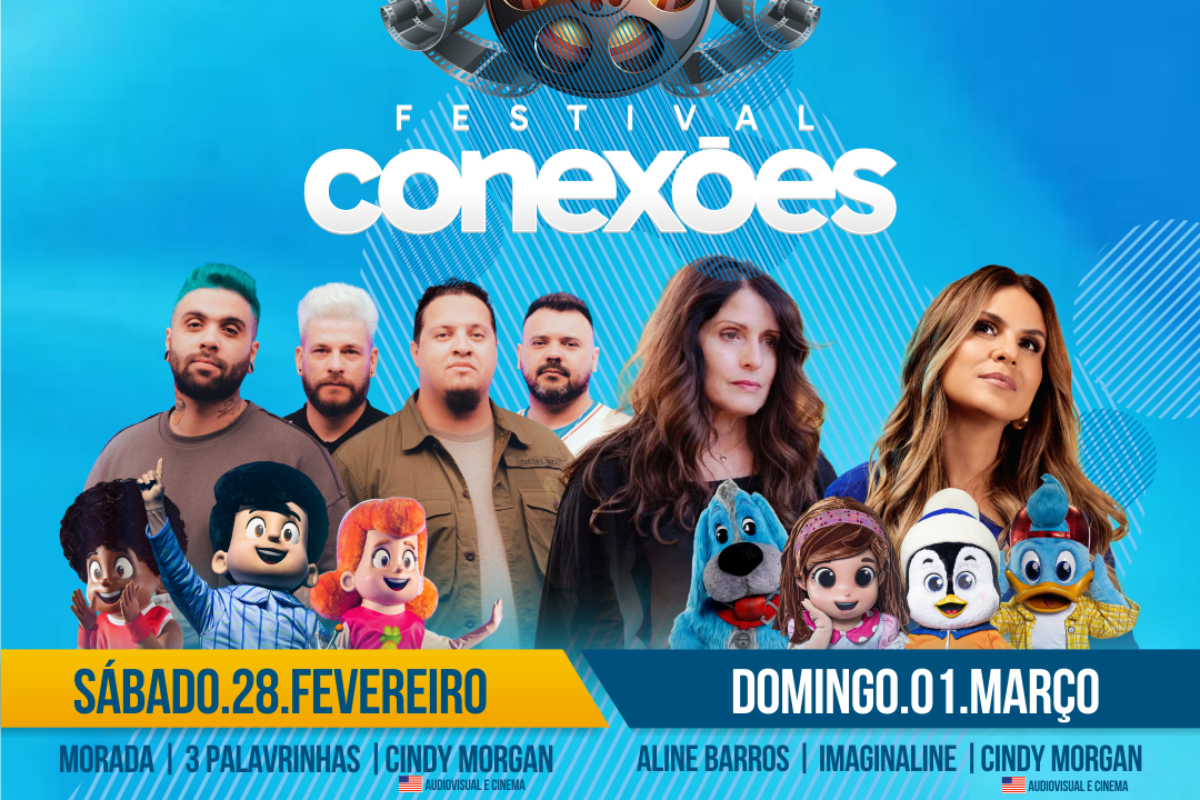 Festival Conexões reúne grandes shows, atração internacional e cinema ao ar livre em São Paulo