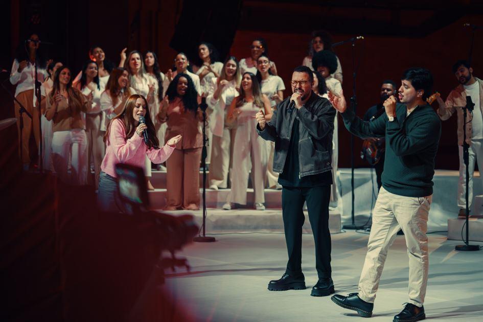 “Fiel é Deus”: Isaías Saad se une a Julliany Souza e Léo Brandão em canção marcada por gratidão, reencontro e esperança