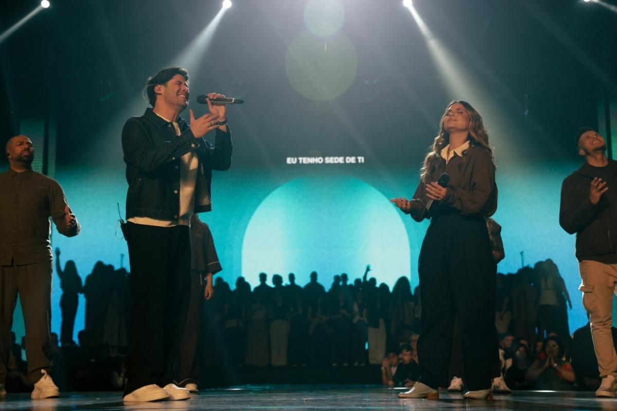 Marcos Freire e Aline Barros unem gerações em “Eu Tenho Sede de Ti”