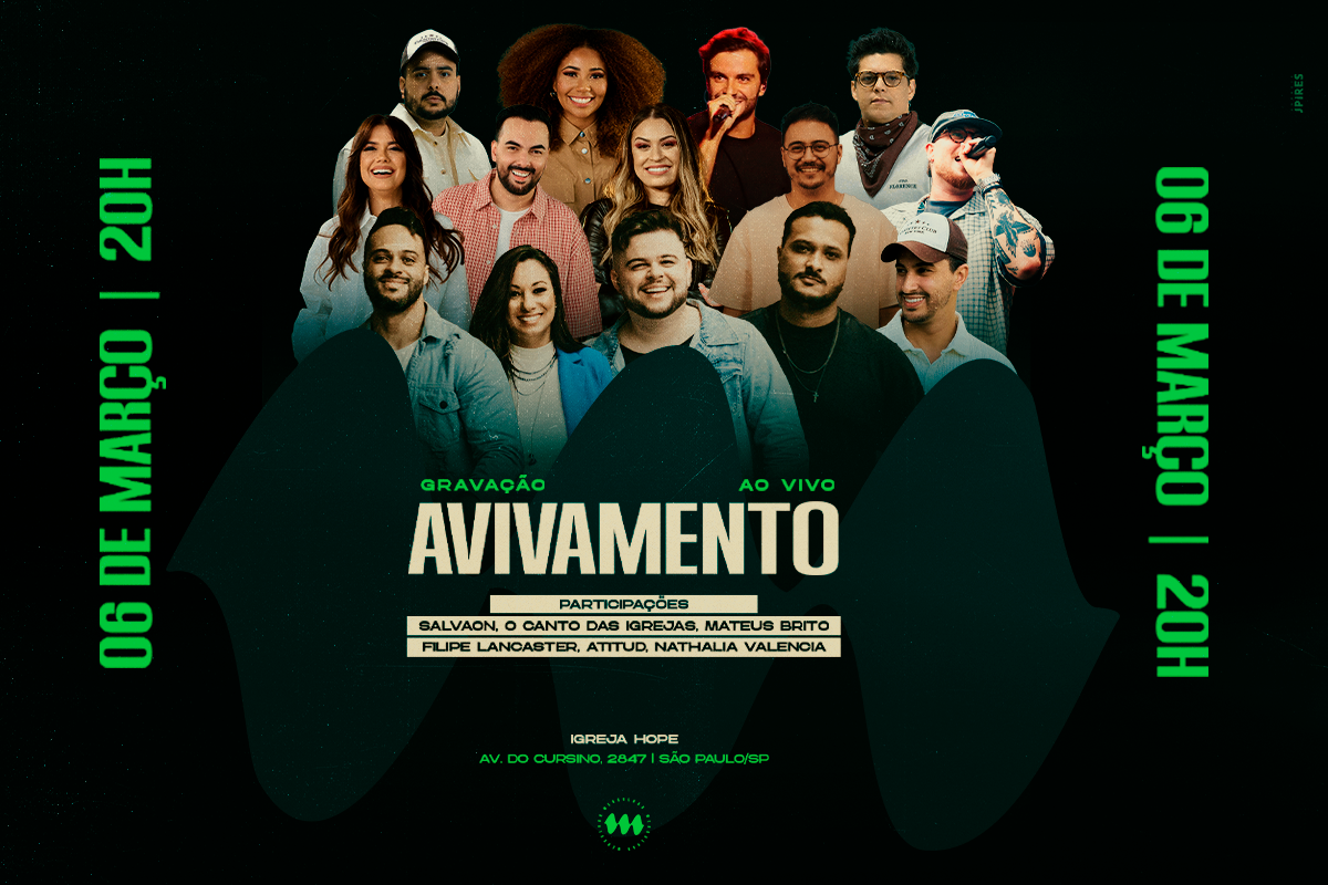 Ministério Mergulhar grava álbum “Avivamento (Ao Vivo)”
