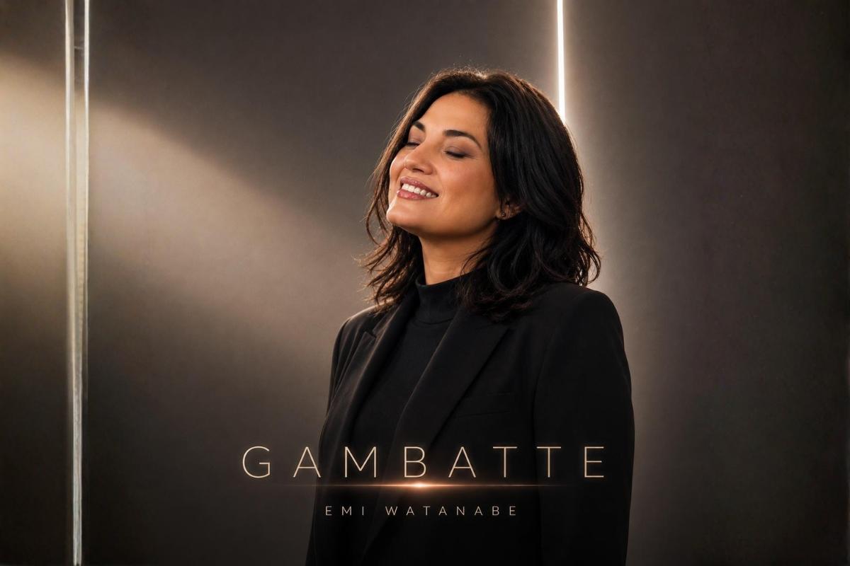 Emi Watanabe lança “Gambatte” e transforma expressão japonesa em canção sobre permanecer pela fé