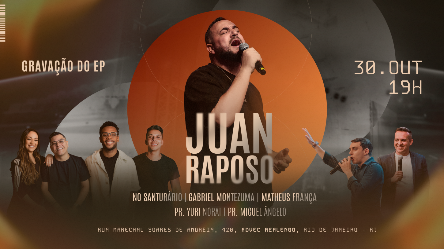Com dez anos de carreira, Juan Raposo anuncia gravação de novo EP pela Purpose Music