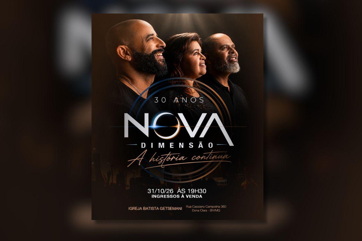 Grupo Nova Dimensão realiza reencontro em Belo Horizonte com o show “A História Continua”